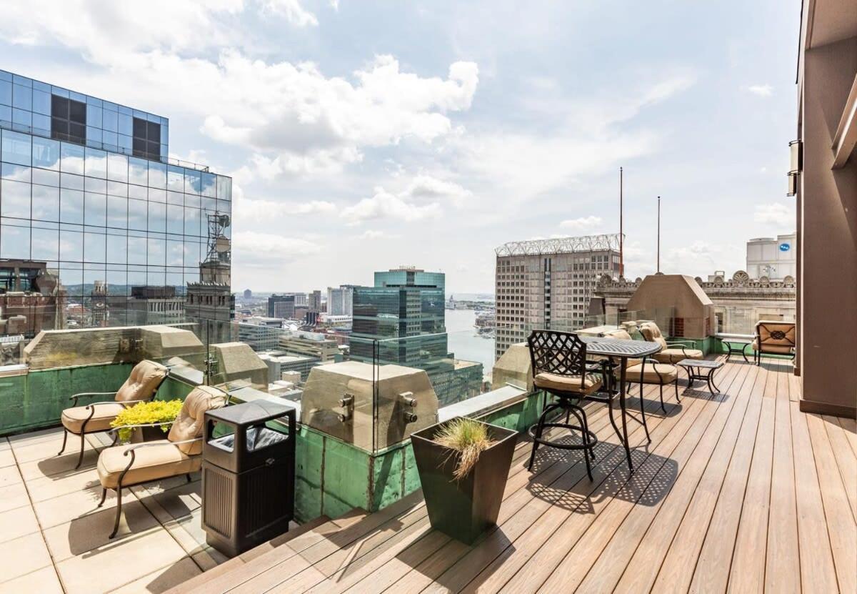 2Br Luxury Apartment With Rooftop Deck & Pool Baltimore Zewnętrze zdjęcie